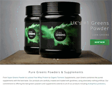 Tablet Screenshot of leangreens.com